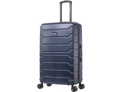 InUSA Trend 31.07 Hardside Suitcase, 4-Wheeled Spinner, Blue (IUTRE00L-BLU)