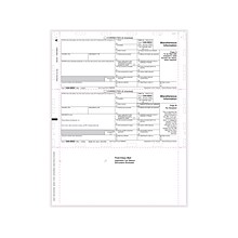 ComplyRight 2023 1099-MISC Tax Form, Copy B, 2, 500/Pack (PS353)