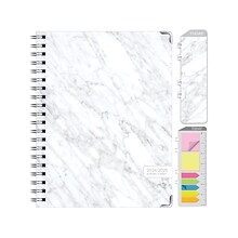 2024-2025 Global Printed Products Marble 8.5 x 11 Academic Weekly & Monthly Planner, Paper Cover,