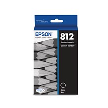 Epson T812 Black Standard Yield Ink Cartridge   (T812120-S)