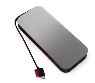 Lenovo Go USB-C Laptop Power Bank, 20000 mAh, Thunder Black (40ALLG2WWW)