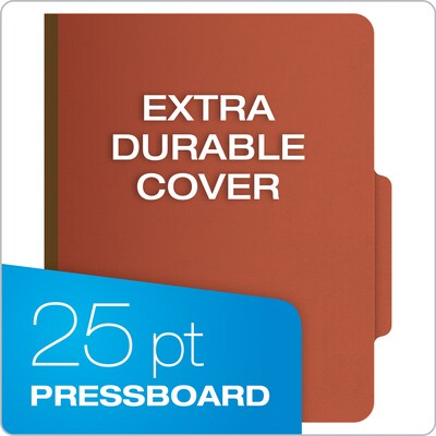 Pendaflex Moisture Resistant Heavy Duty Classification Folder, 2-Dividers, 2 Expansion, Letter Size