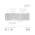Logitech MX Keys S Wireless Keyboard, Pale Gray (920-011559)