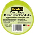 Scotch Duct Tape, 1.88 x 20 yds., Green (920-GRN-C)