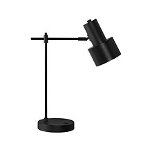 Monarch Specialties Inc. Incandescent Table Lamp, Matte Black (I 9647)