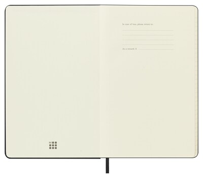Moleskine Professional Notebooks, 5" x 8.25", College Ruled, 120 Sheets, Black (620756)