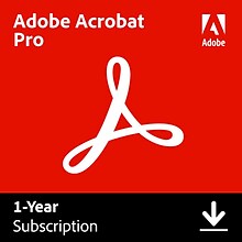 Adobe Acrobat Pro DC for 1 User, Windows and macOS, Download (ADO951800V553)