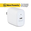 NXT Technologies™ Universal USB-C Wall Charger, White (NX60447)