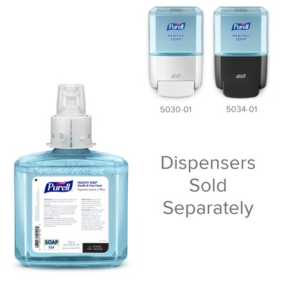 PURELL HEALTHY SOAP Foaming Hand Soap Refill for ES4 Dispenser, 2/Carton (5072-02)