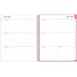2024-2025 Blue Sky Roosevelt 8.5" x 11" Academic Weekly & Monthly Planner, Plastic Cover, Multicolor (128691-A25)
