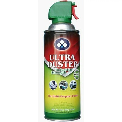 Ultra Duster Industrial Strength Compressed Air Duster Cleaner 10 oz. (UDS-10P1)