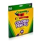 Crayola Kids Colored Pencils, Assorted Colors, 50/Box (68-4050)