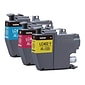 Brother LC402XL Assorted Colors High Yield Ink Cartridges, 3/Pack (LC402XL3PKS)