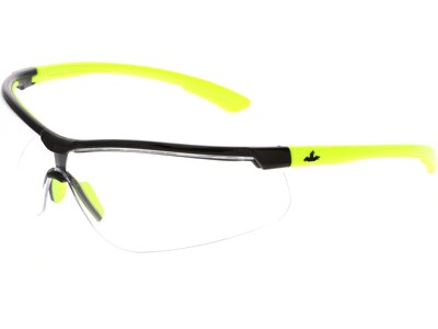 MCR Safety Klondike KD7 Anti-Fog Anti-Scratch Safety Glasses, Wraparound, Clear Lens (KD720PF420)