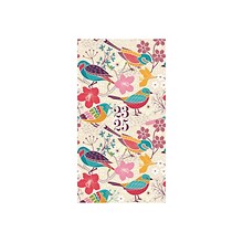 2023-2025 Willow Creek Birds & Blooms 3.5 x 6.5 Academic Monthly Planner, Paperboard Cover, Multic