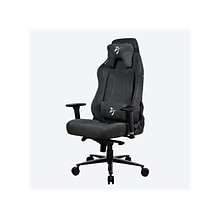 Arozzi Vernazza Fabric Ergonomic Rocker Gaming Chair, Dark Gray (VERNAZZA-XL-SFB-DG)