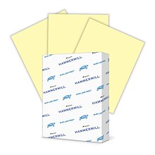 Hammermill Fore MP Colors Multipurpose Paper, 20 lbs., 8.5 x 11, Canary, 500 Sheets/Ream (103341)