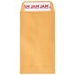 JAM PAPER Self Seal #5.5 Coin Business Envelopes, 3 1/8" x 5 1/2", Brown Kraft Manila, 100/Pack (400238462D)