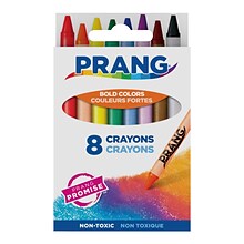 Prang Standard Crayons, Assorted Color, 8/Box (X00000)