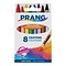 Prang Standard Crayons, Assorted Color, 8/Box (X00000)