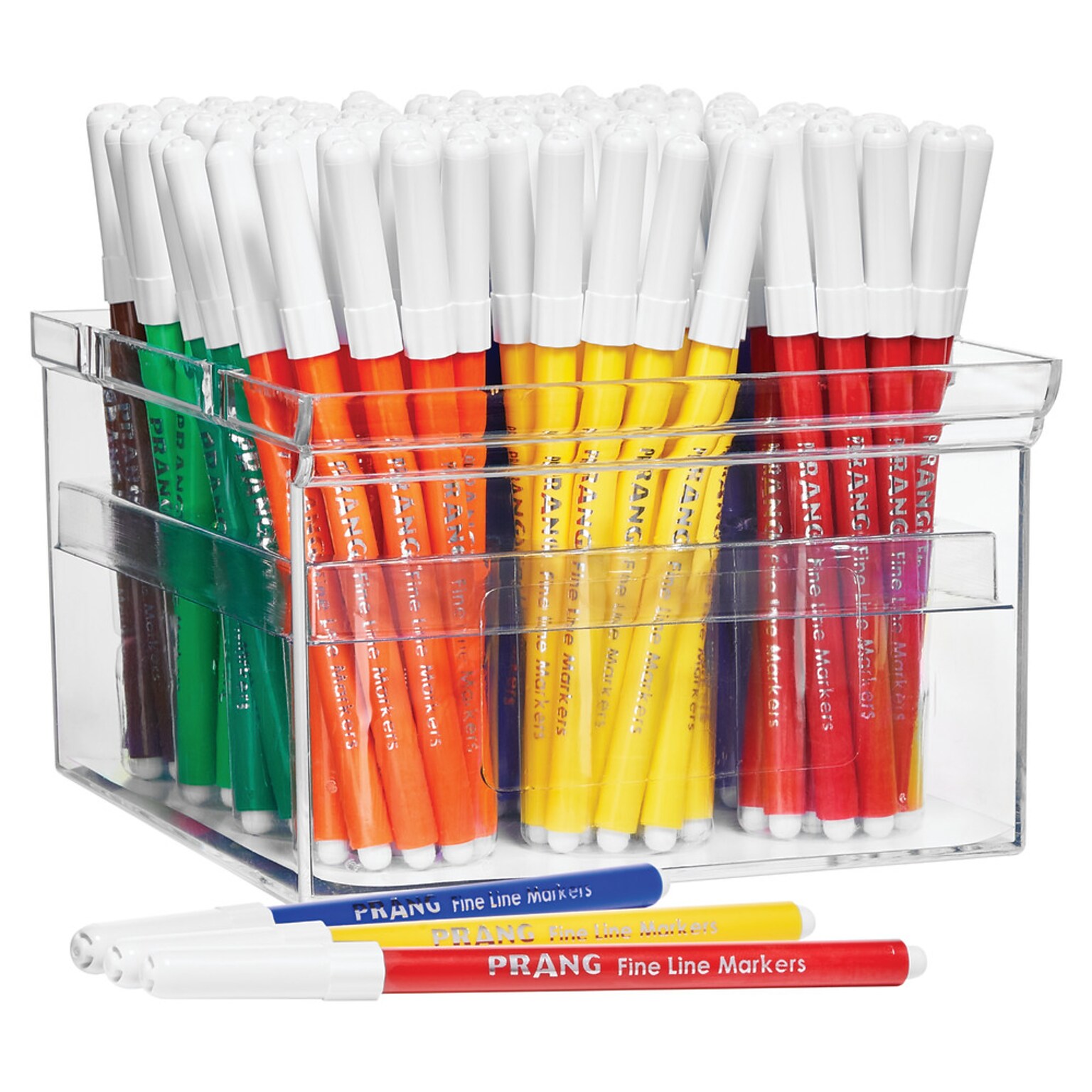 Prang Classic Kids Markers, Fine Tip, Assorted Colors, 144/Pack (80744)