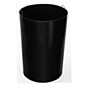Alpine Industries Metal Commercial Indoor/Outdoor Trash Can, 38 Gallon, Black (479-38)