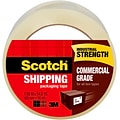 Scotch Commercial Grade Shipping Packing Tape, 1.88 x 54.6 yds., Clear (3750)