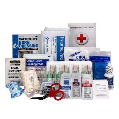 First Aid Only First Aid Cabinet Refill, 89 Pieces, Kit (90583)
