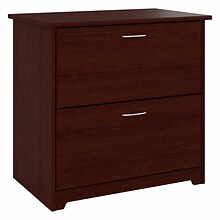 Bush Furniture Cabot Lateral File Cabinet, Harvest Cherry (WC31480)