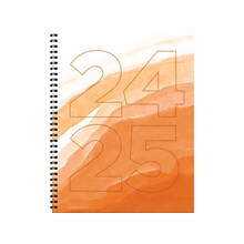 2024-2025 TF Publishing Elements Series Lava Wave 8.5 x 11 Academic Weekly & Monthly Planner, Pape