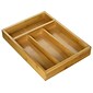 Honey-Can-Do Bamboo Silverware Drawer Organizer, Brown (KCH-07643)