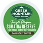 Green Mountain Sumatra Reserve Coffee, Dark Roast, 0.40 oz. Keurig® K-Cup® Pods, 96/Carton (GMT4060CT)