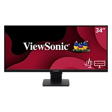 ViewSonic 34 75 Hz LCD Gaming Monitor, Black (VA3456-MHDJ)