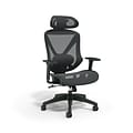 Staples® FlexFit Dexley Ergonomic Mesh Swivel Task Chair, Black (UN56946)