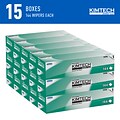 Kimtech Science Kimwipes Delicate Task Wipers, White, 144 Sheets/Box, 15 Boxes/Case (34256)