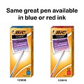 BIC Cristal Ballpoint Pens, Medium Point, Black Ink, 12/Pack (MS11BK)