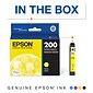 Epson T200 Yellow Standard Yield Ink Cartridge (T200420-S)