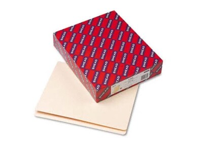Smead Pocket Folder, Reinforced Straight-Cut Tab, Letter Size, Manila, 50/Box (10315)