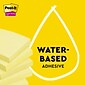 Post-it® 100% Recycled Paper Super Sticky Notes, 3" x 3", Canary Yellow, 70 Sheets/Pad, 24 Pads/Pack (654R-24SSCY-CP)