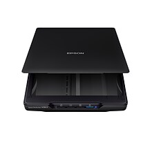 Epson Perfection V39 II Flatbed Portable Photo Scanner, Black (B11B268201)