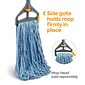 Coastwide Professional™ 60" Side Gate Fiberglass Wet Mop Handle, Plastic Head (CW61063-CC)