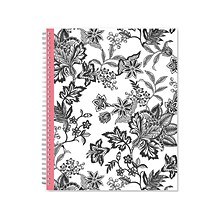 2024-2025 Blue Sky Analeis 8.5 x 11 Academic Weekly & Monthly Planner, Plastic Cover, Black/White