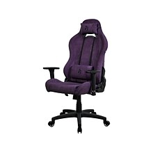 Arozzi Torretta 2023 Edition Fabric Ergonomic Rocker Gaming Chair, Purple (TORRETTA-SFB-PP)