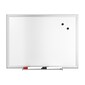TRU RED™ Magnetic Steel Dry Erase Board, Satin Frame, 2' x 1.5' (TR61168)