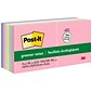 Post-it Recycled Notes, 3" x 3", Sweet Sprinkles Collection, 100 Sheet/Pad, 12 Pads/Pack (654-RP-A/654-A)