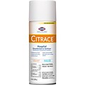 Clorox Healthcare Citrace Hospital Disinfectant & Deodorizer, Aerosol Spray, Citrus, 14 Oz (49100)