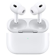 Apple AirPods Pro (2nd Generation) with MagSafe Charging Case USB-C, White (MTJV3AM/A)