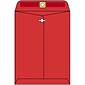 Quill Brand® Clasp Catalog Envelope, 9" x 12", Red, 100/Box (912RD)
