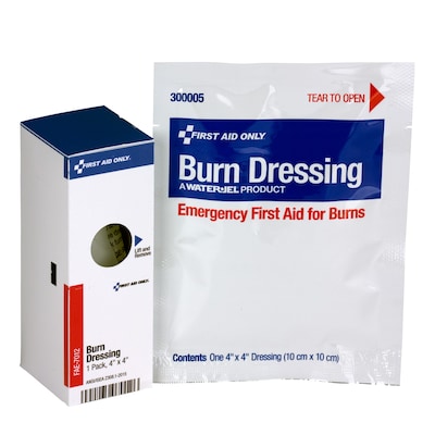 SmartCompliance First Aid Only Burn Dressing, 4 x  4 (FAE-7012)