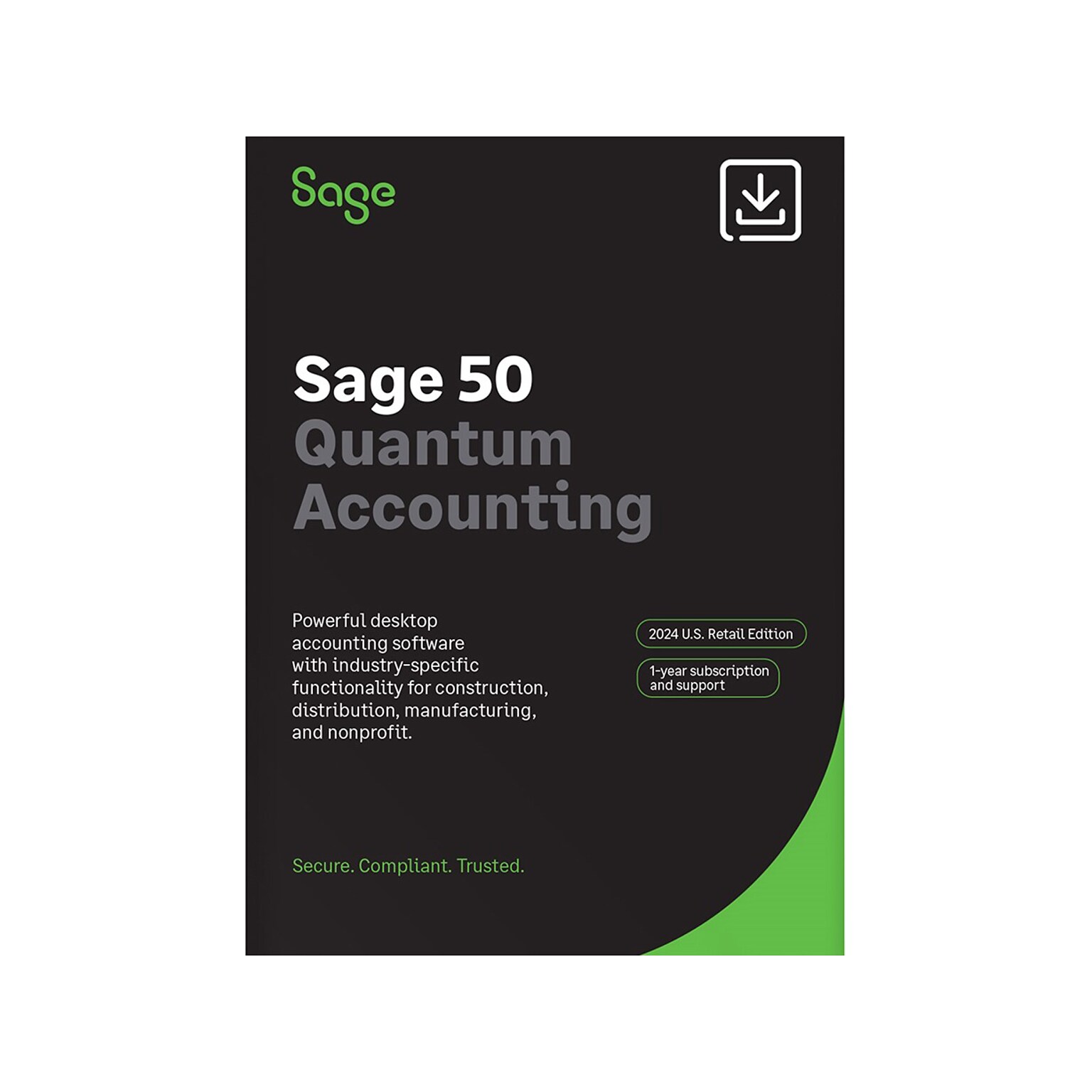 Sage 50 Quantum Accounting 2024 for 1 User, Windows, Download (SAG303800V040)